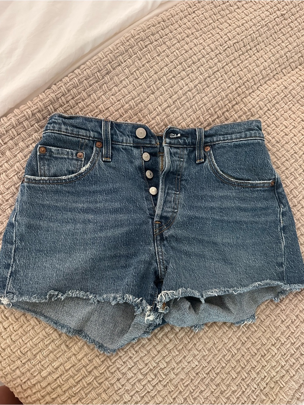 Levi’s High-Rise Denim Shorts